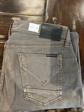 Hudson Jeans Men’s Gray Straight Jeans